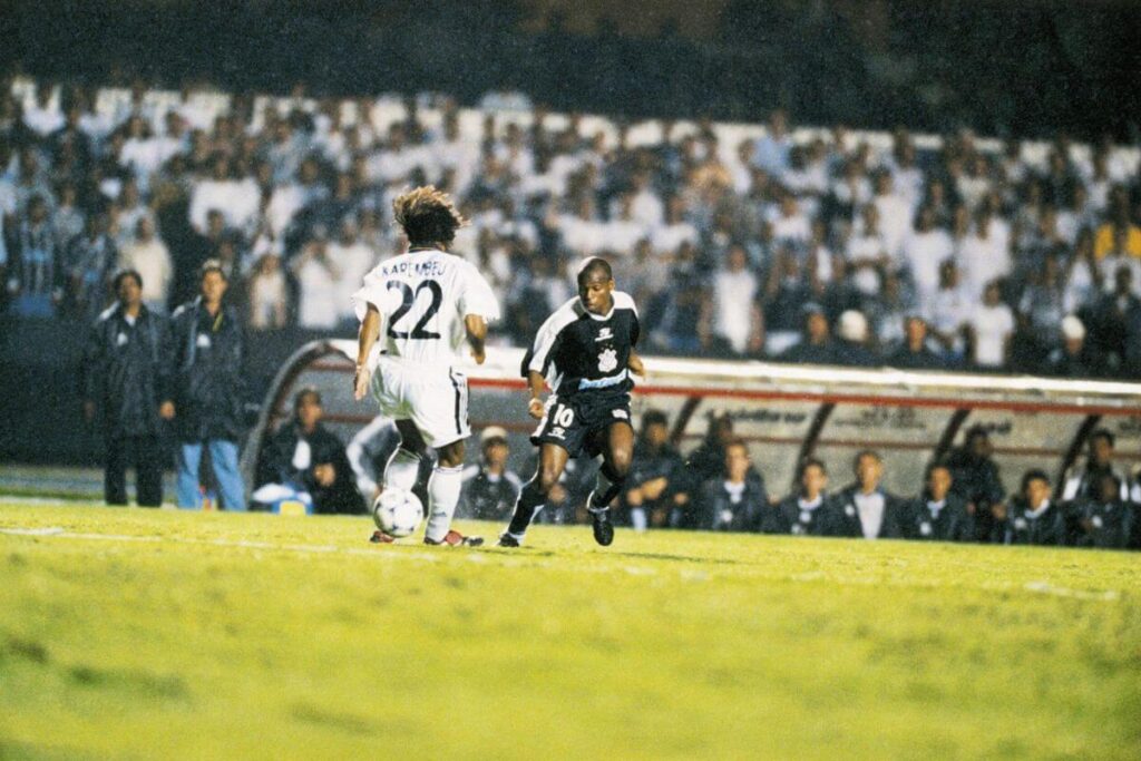 Corinthians enfrentava o Real Madrid