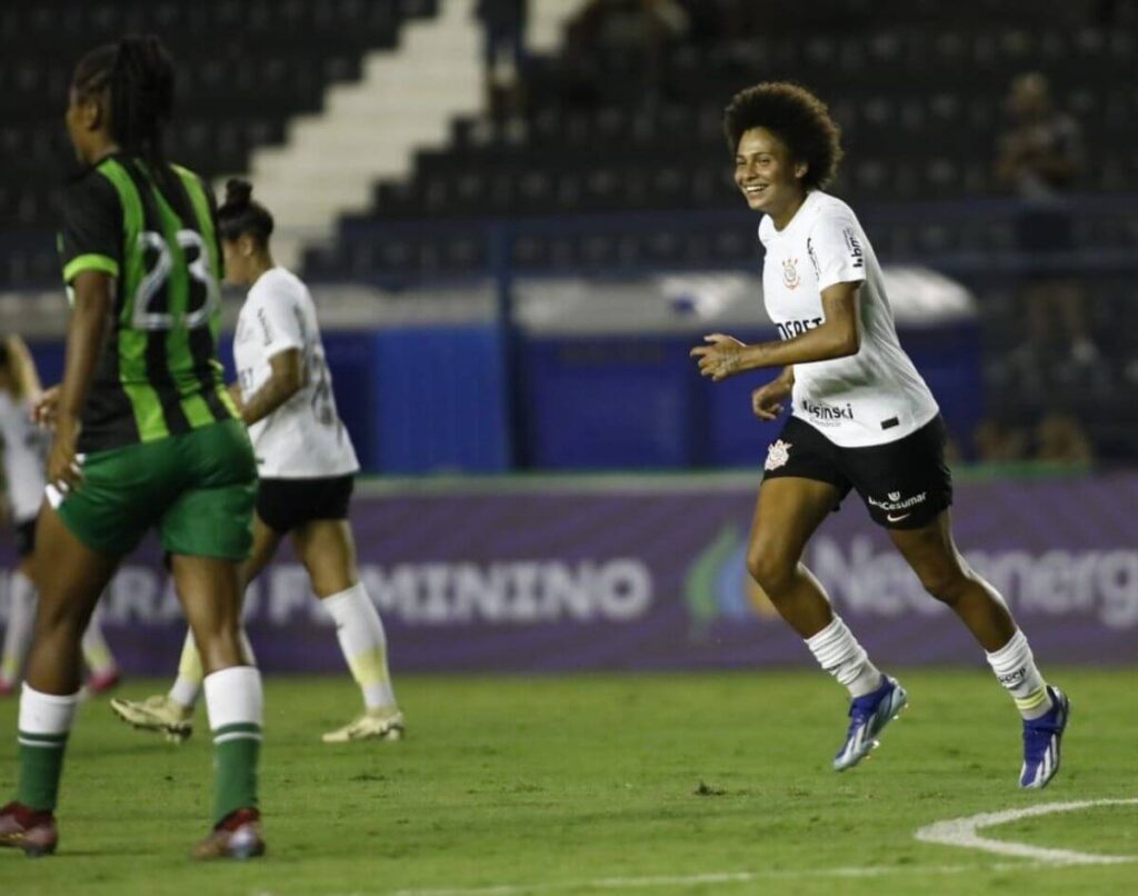 Corinthians vence o América-MG no Brasileirão Feminino 2024