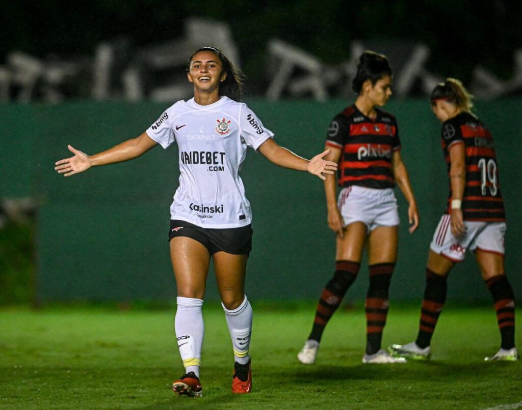 Corinthians vence o Flamengo no Brasileirão Feminino 2024