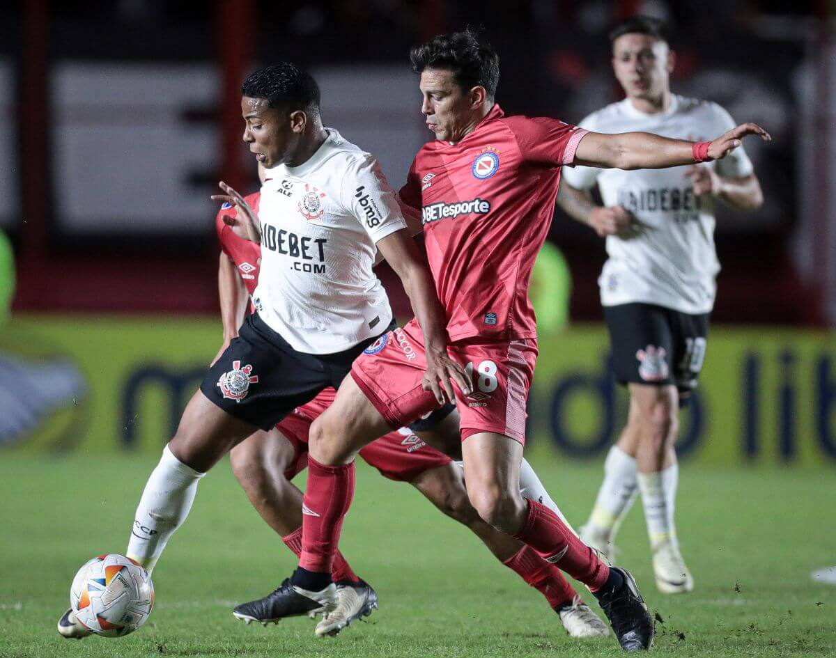 Corinthians x Argentinos Juniors na SulAmericana 2024