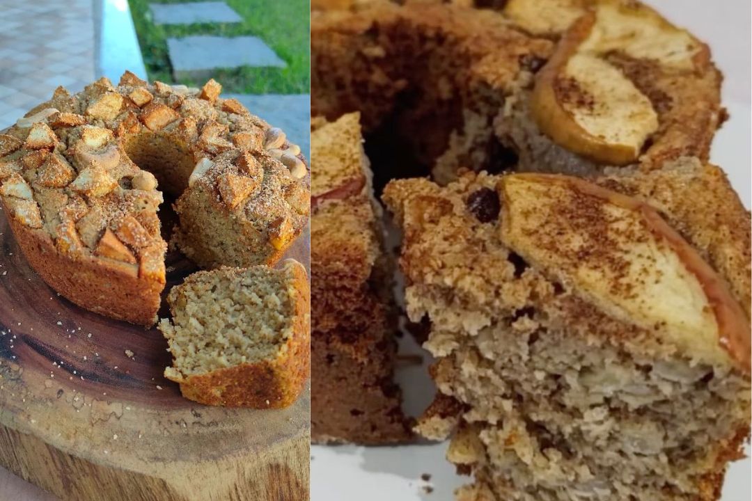 Bolo de Maçã e Canela Saudável: o cheirinho que abraça a casa e conquista o coração