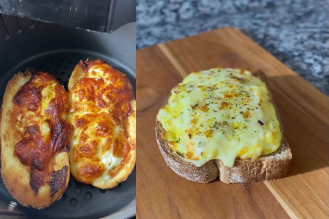 Pão com Ovo na AirFryer Fitness: o café da manhã perfeito, rápido e irresistível