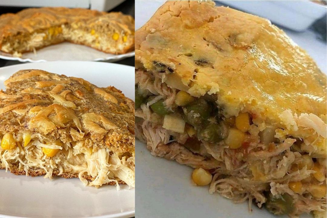 Torta Saudável de Frango: leve, saborosa e perfeita para qualquer momento do seu dia