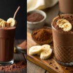 Vitamina Energética de Banana e Cacau: o impulso perfeito para começar o dia com sabor e disposição